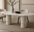Valente Dinning Table Calacatta Gold