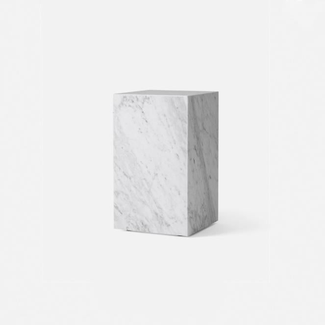 Cubby Carrara side table