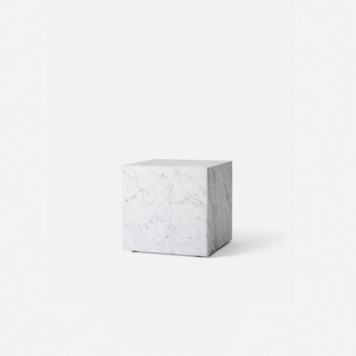 Cubby Carrara side table
