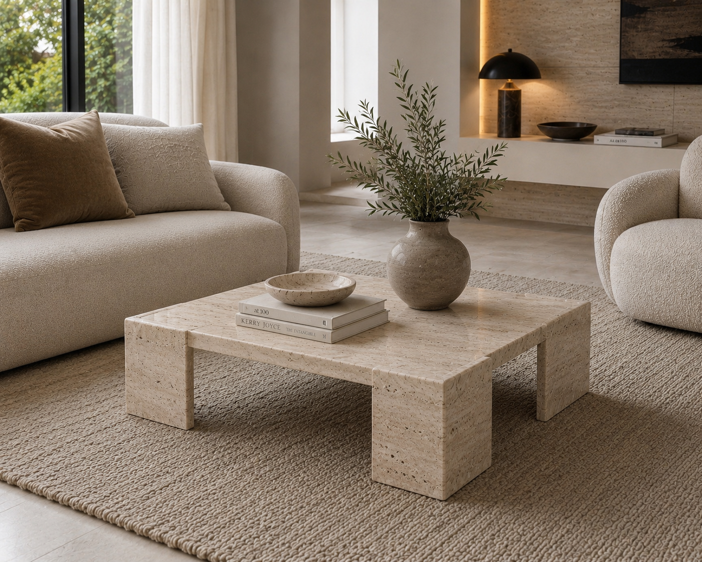 Mondello Coffee Table Travertine