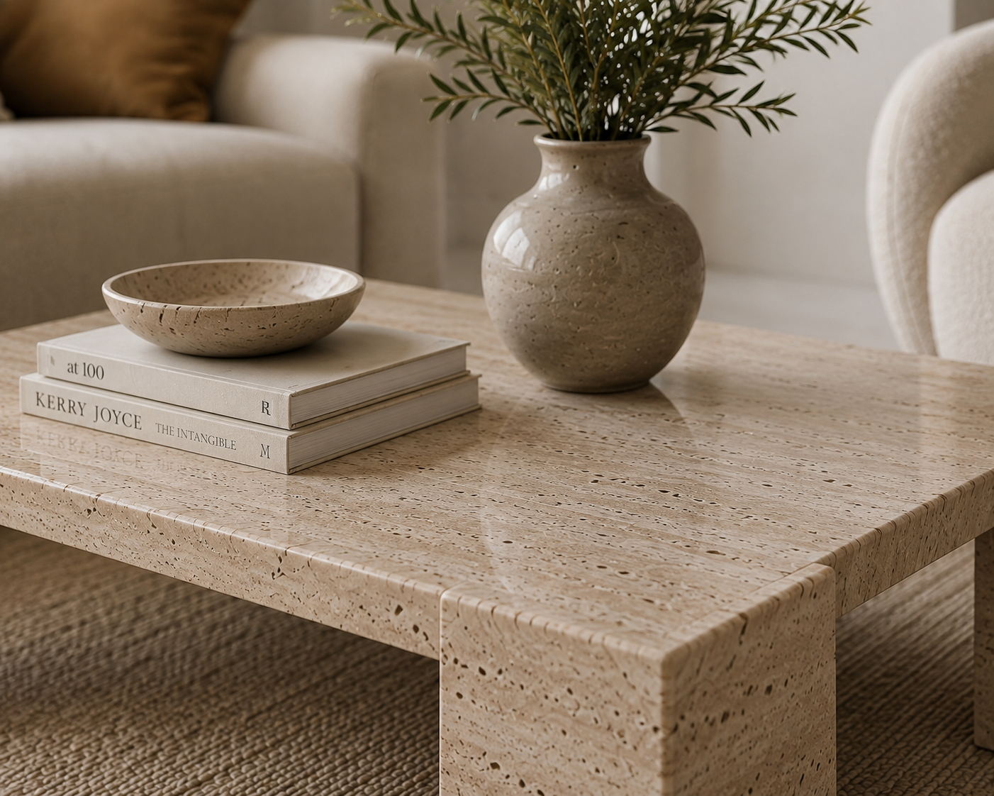 Mondello Coffee Table Travertine