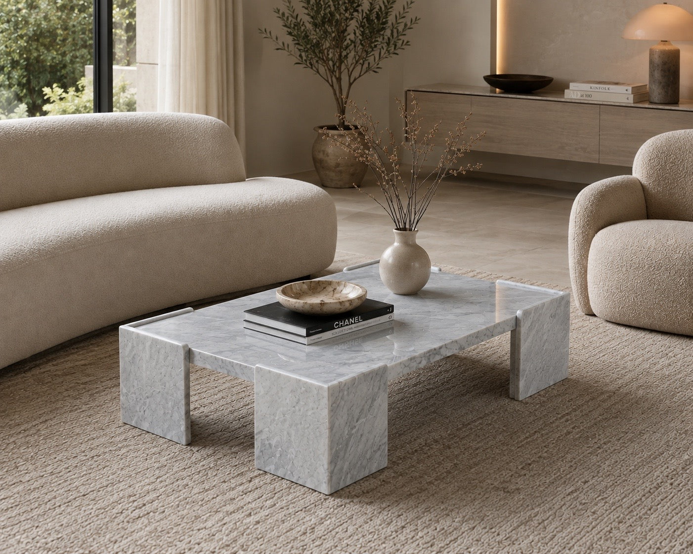 Mondello Coffee Table Carrara